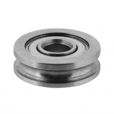 U604ZZ Rolling U-Wheel Guide Groove 4X13X4mm for Extruder 3D Printer 4mm inner Dia