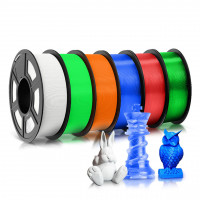 Orange PLA+ 1.75mm 3D Printing Filament 1KG - Blue