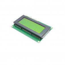 20X4 LCD Display Yellow