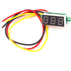 0.28 Inch 0-100V Three-Wire DC Voltmeter