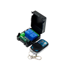12V DC 433Mz 2CH TX&RX Remote Control Relay Switch
