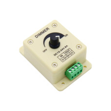 12V-24V 8A Adjustable Dimmer Switch For Single LED Strip