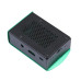 Aluminum Case Metal Shell Support Raspberry Pi 4 Model B and B plus (Green) - RS2389