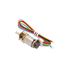 N20 Micro Gear DC Motor 12V 300 RPM With Encoder