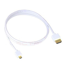Official Micro-HDMI (Male) to Standard HDMI (Male) Cable for Raspberry Pi