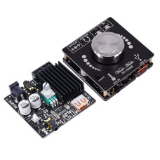 ZK-1002M 100W+100W 2.0 Stereo Bluetooth 5.0 Digital Amplifier Board Module Multiple Inputs