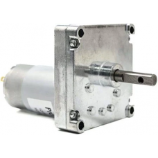 Orange MG555 12V 100RPM Square Gearbox DC Motor Encoder Compatible