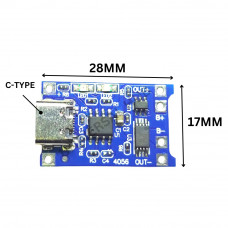 BMS 18650 1S TP4056 Battery Charger Type C