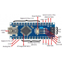 Arduino Nano CH340 Chip Board without cable