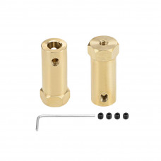 6mm Hex Coupling for Robot Smart Car Wheel 30mm Length